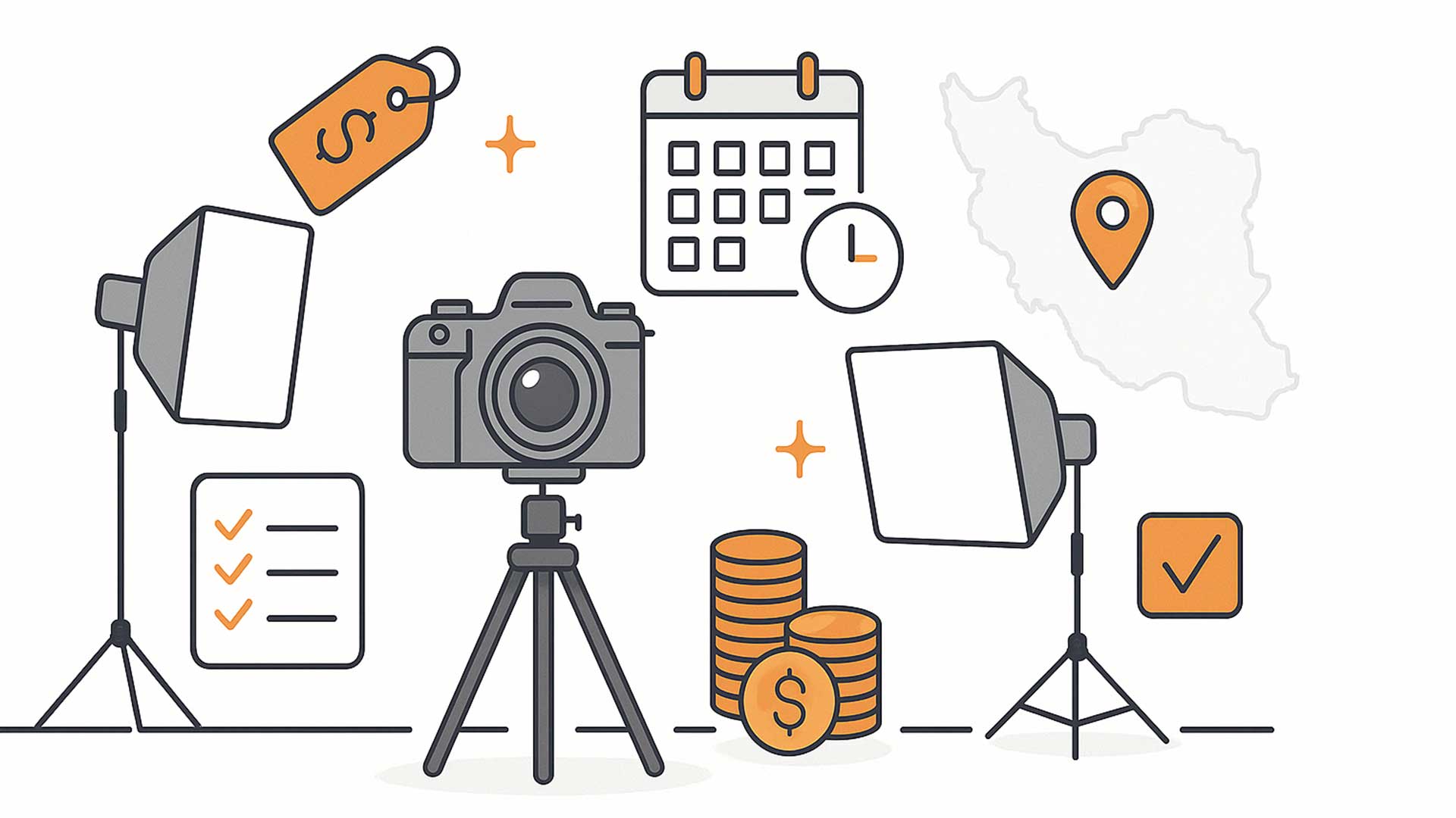 هزینه رزرو استودیو در پاکدشت